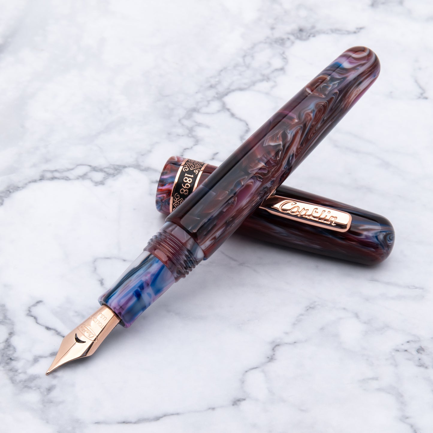 Conklin 1898 Misto Purple FP 14k Medium