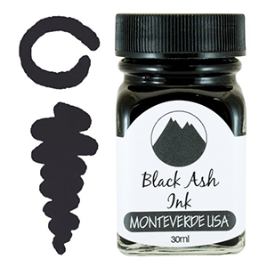 Monteverde Ink Bottle Black Ash