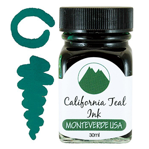 Monteverde Ink Bottle Califonia Teal
