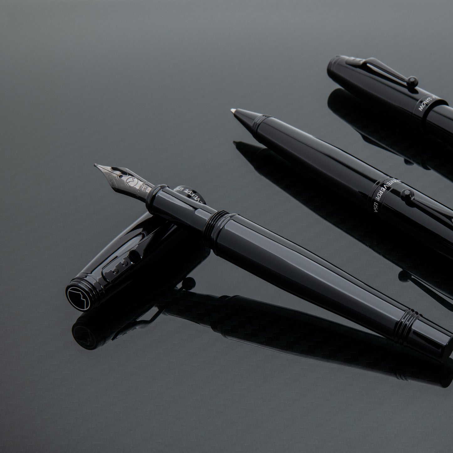 Monteverde Invincia Stealth Black RB