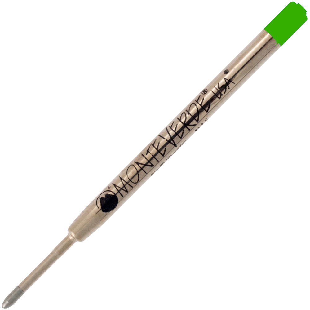 Monteverde Soft Ballpen Refill Medium Green (to fit Parker)