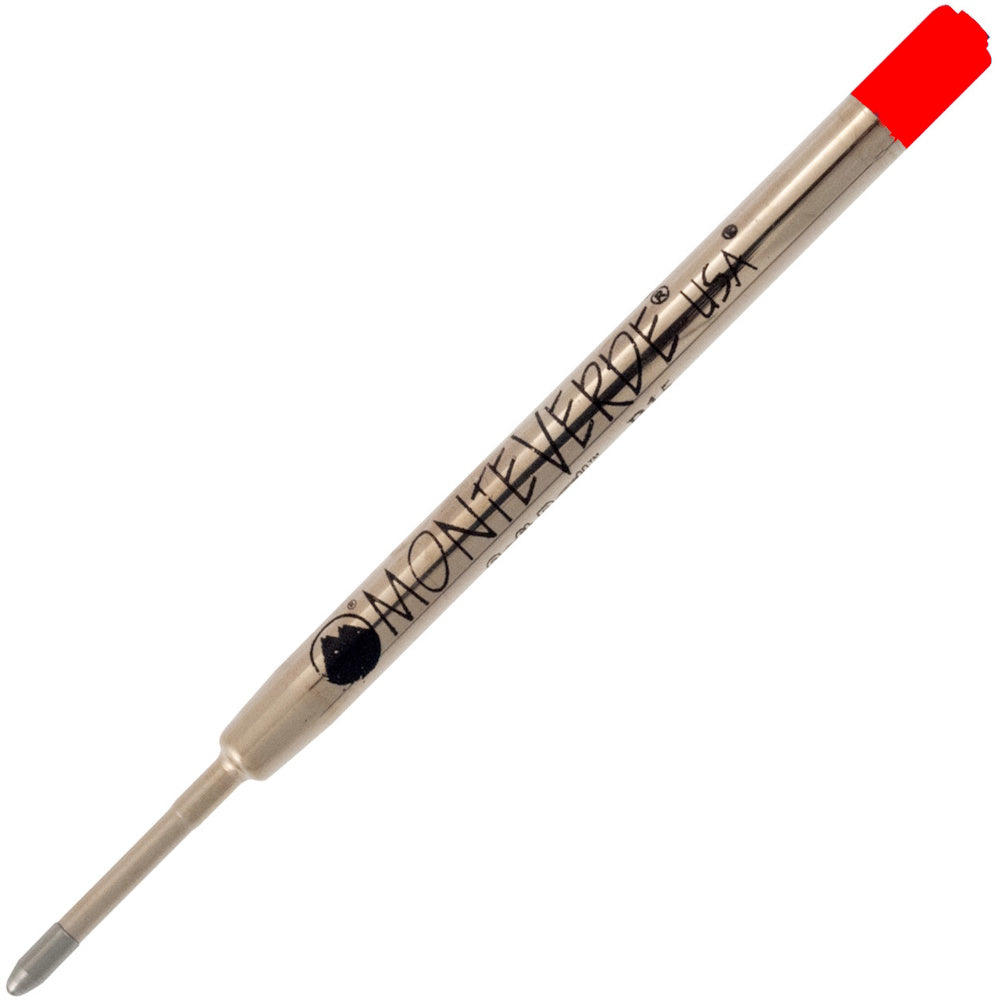 Monteverde Soft Ballpen Refill Medium Red (to fit Parker)
