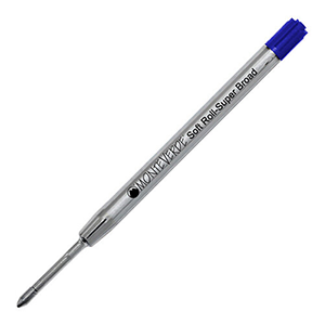 Monteverde Soft Ballpen Refill Super Broad Blue (to fit Parker)