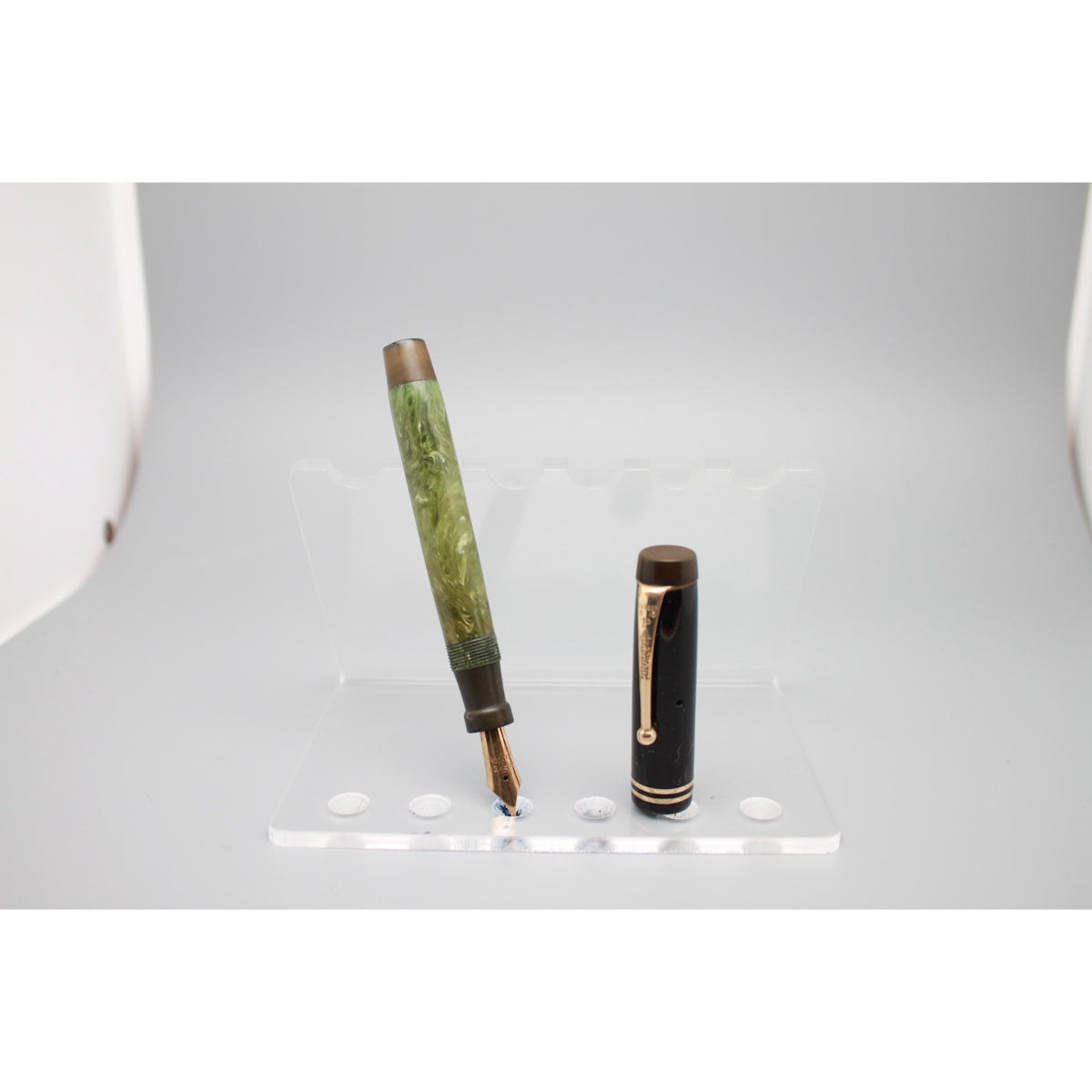 Parker Lucky Curve Green/black GT Fountain pen
