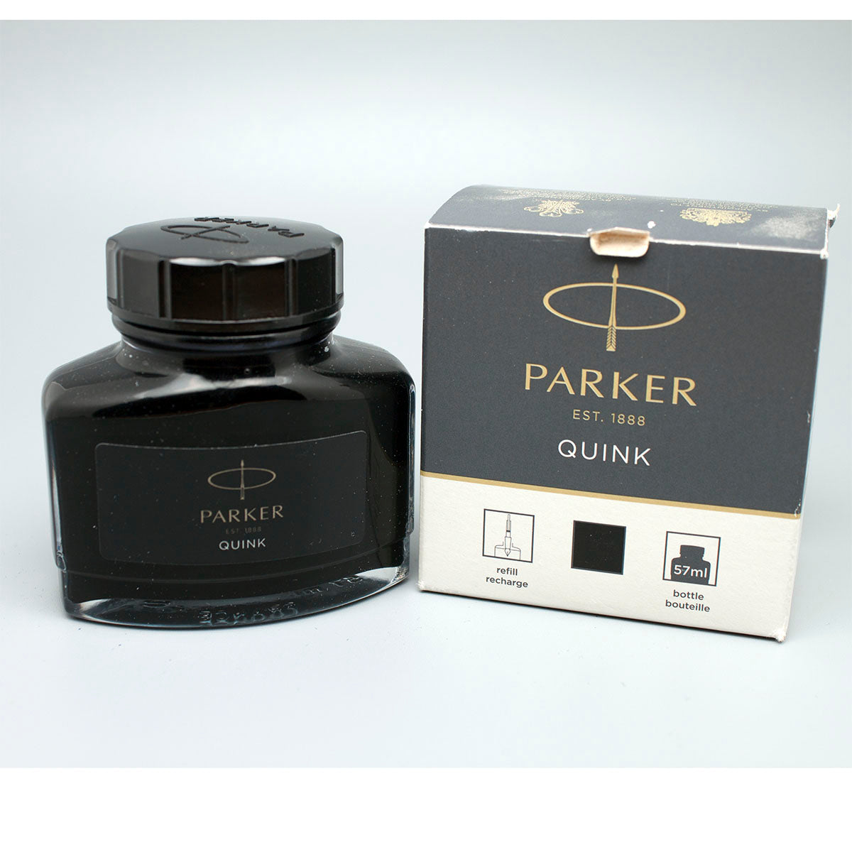 Parker Quink Ink Bottle Black