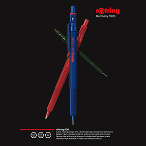 Rotring 600 Green 0,7 Pencil