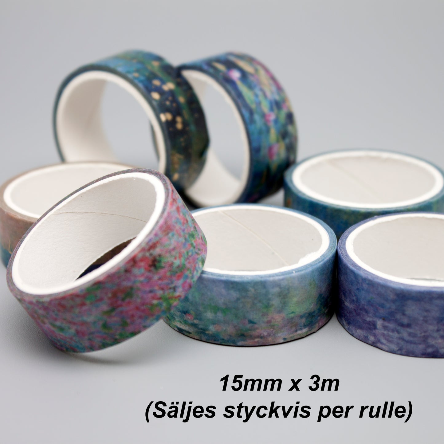 Washi Tejp 15mm x 3m Motiv Claude Monet