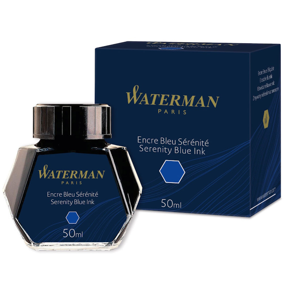 Waterman Ink Bottle Sérénité blue