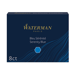 Waterman Ink Cartridge Serenity blue