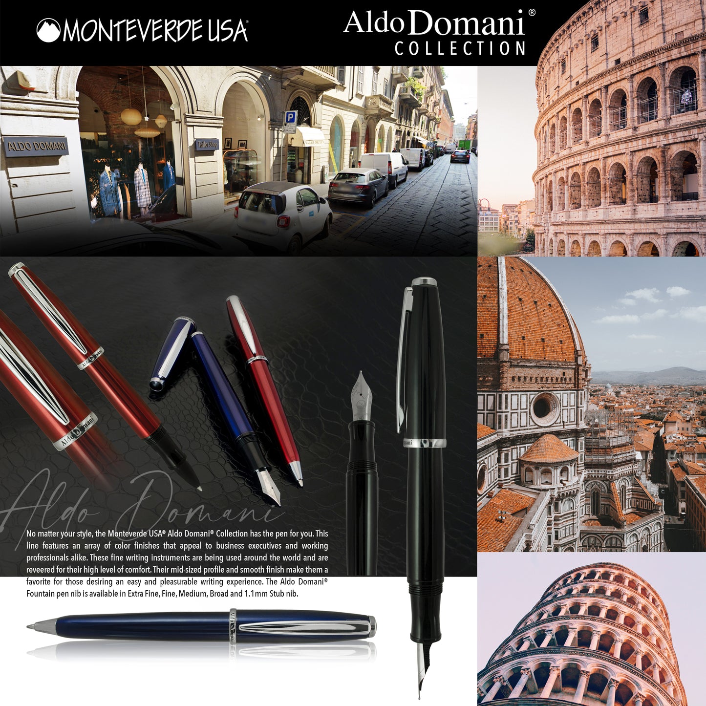 Monteverde Aldo Domani Brown GT RB