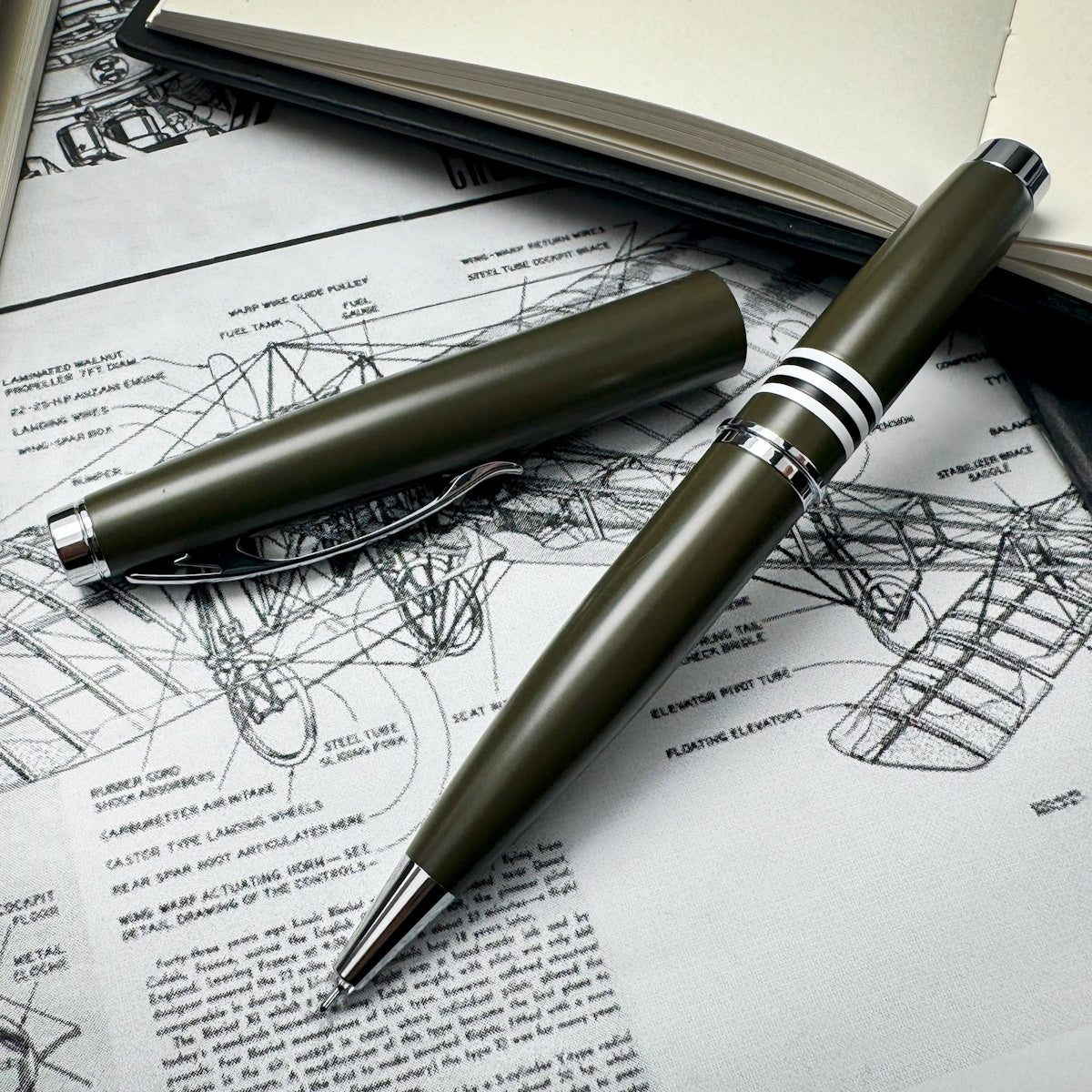 Monteverde Dakota Military Green Rollerball