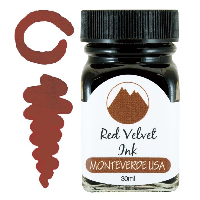 Monteverde Ink Bottle Red Velvet