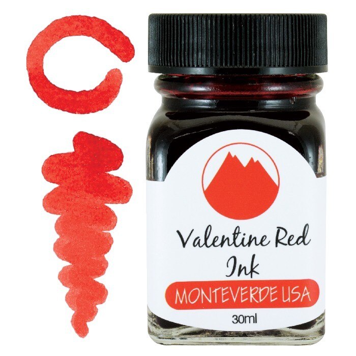 Monteverde Ink Bottle Valentine Red