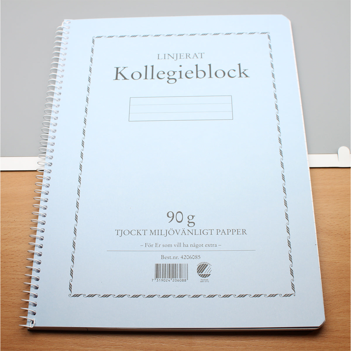 Kollegieblock A4 90g Linjerat, Träfritt