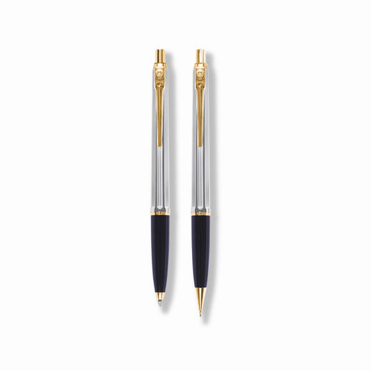 Ballograf Epoca Medalist Set Mörkblå Ballpen & 0,7 Pencil