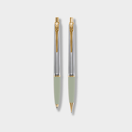 Ballograf Epoca Medalist Set Olivgrön Ballpen & 0,7 Pencil