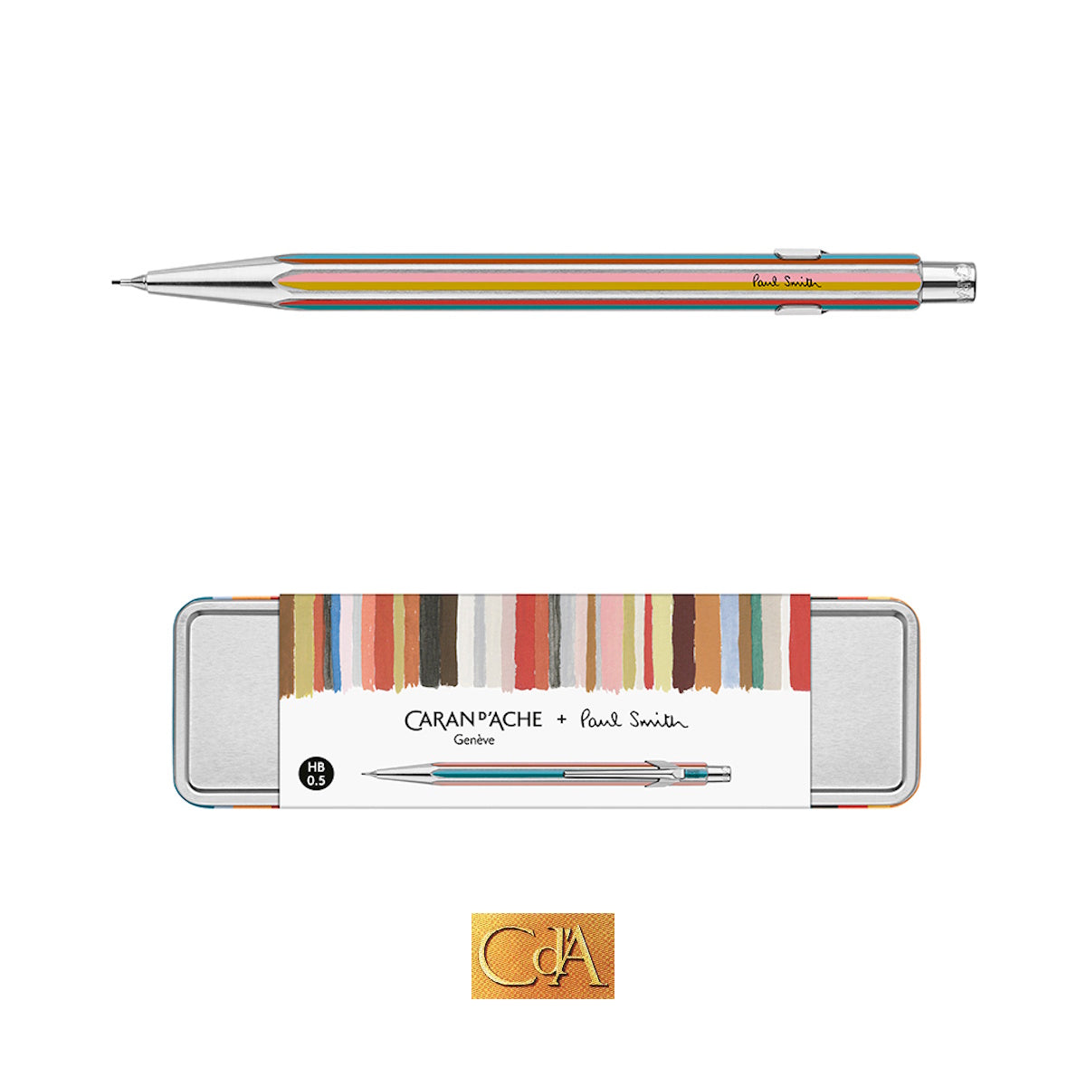 Caran d´Ache 849 Paul Smith Edition 5 Silver 0,5 Pencil