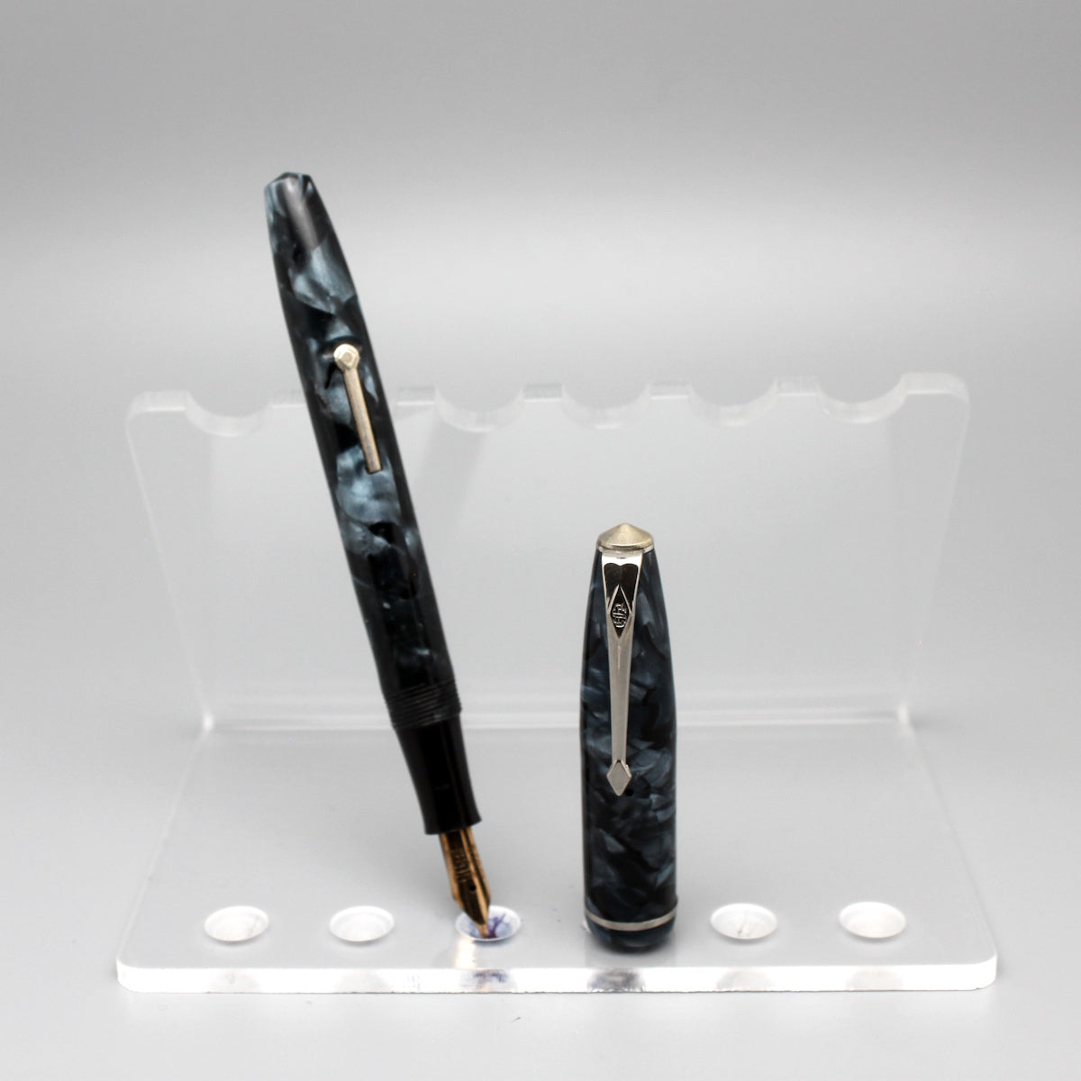 Conway Stewart Blue marble CT Fountain pen