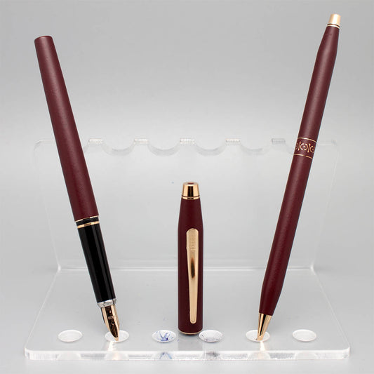 Cross Century Bordeauxe GT Fp & Cross Lady Bordeauxe GT 0,5 Pencil Set