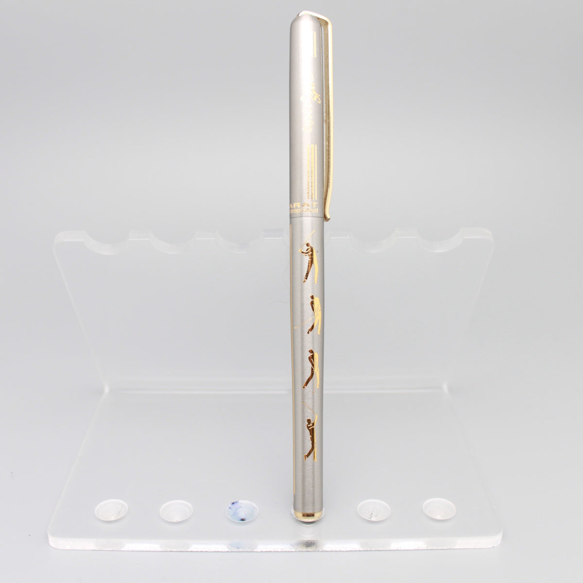 Staedtler Ellyse Steel / 24k GP Fountain pen (Med Golf tema)
