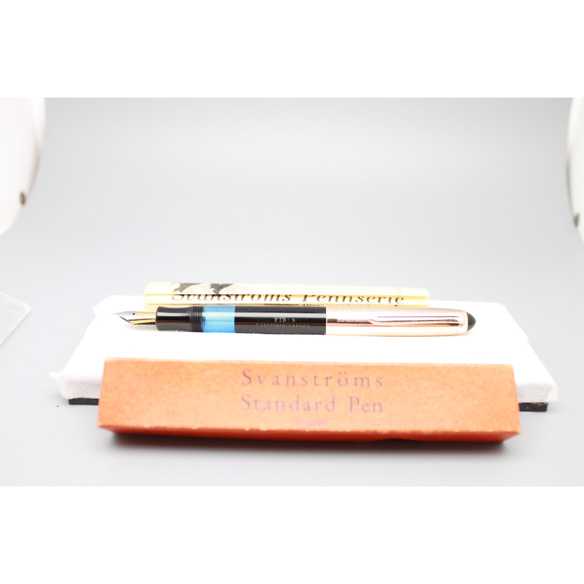 Svanströms FIB Sekreterarpennan Black GT Fountain pen