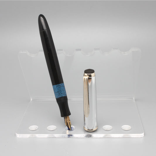 Svanströms Fibs Sekreterarpennan Black/Steel GT Fountain pen