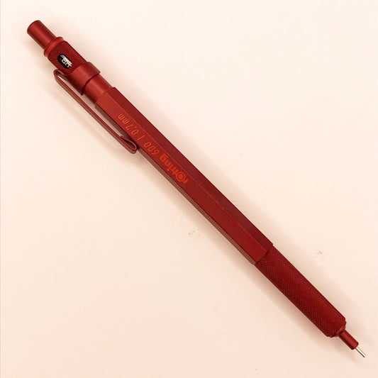 Rotring 600 Red 0,7 Pencil