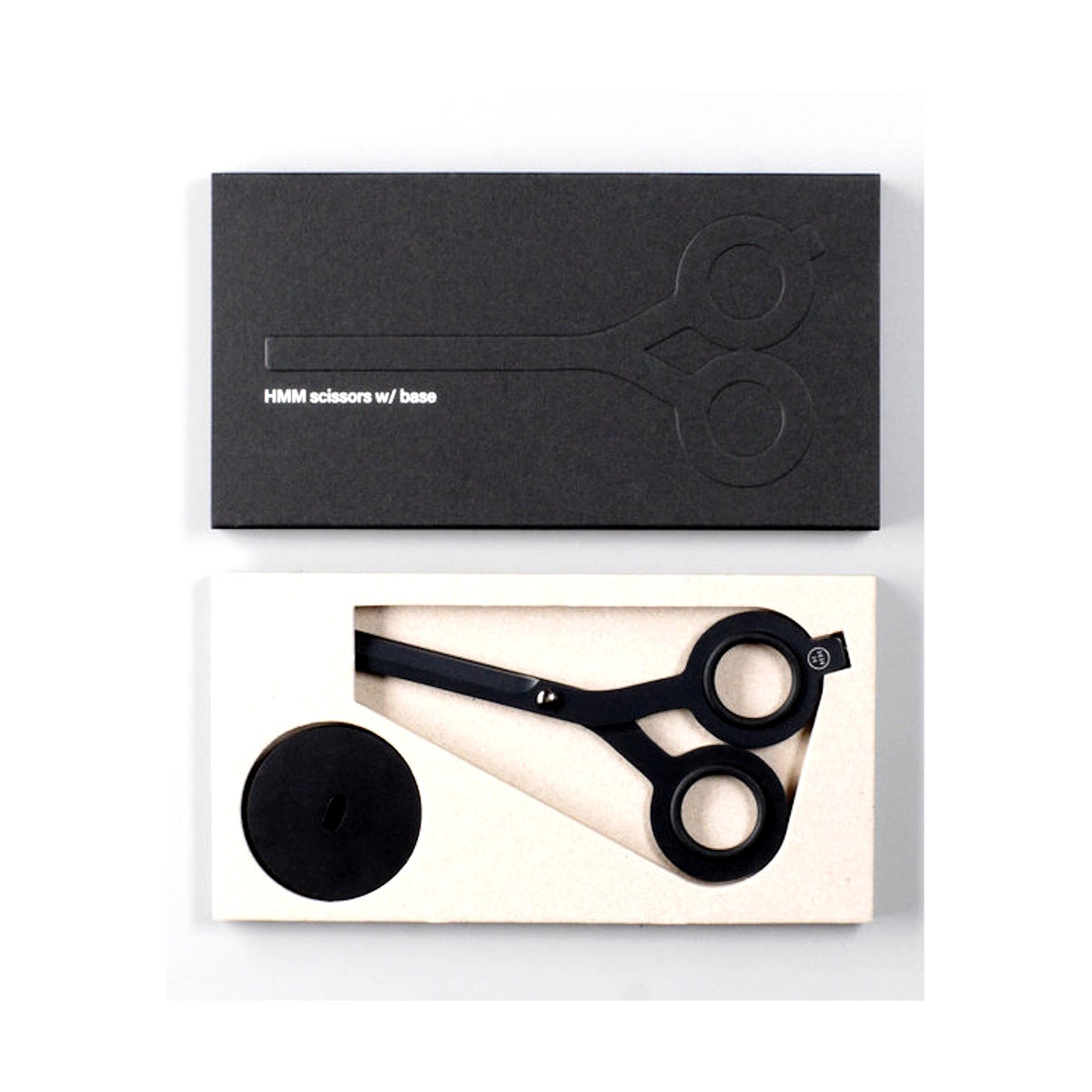 HMM Scissors W/ base Black