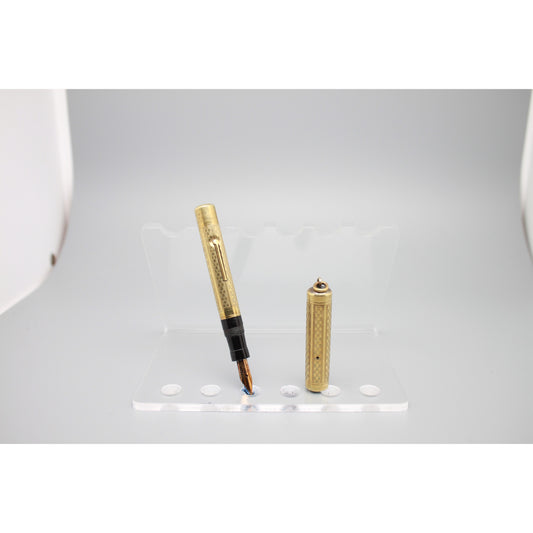 Mabie Todd Swan Gold plated Lady Ringtop Fountain pen