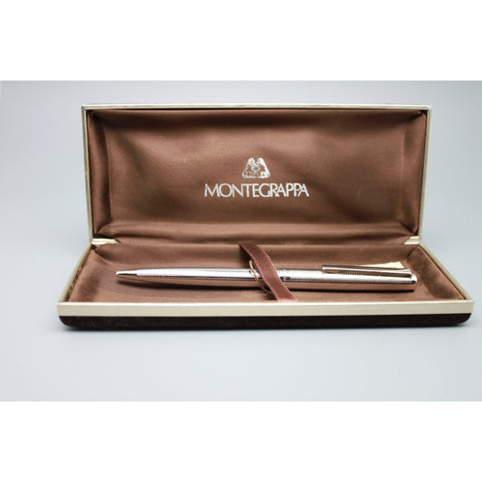 Montegrappa Rodio Rhodium plated Ballpen