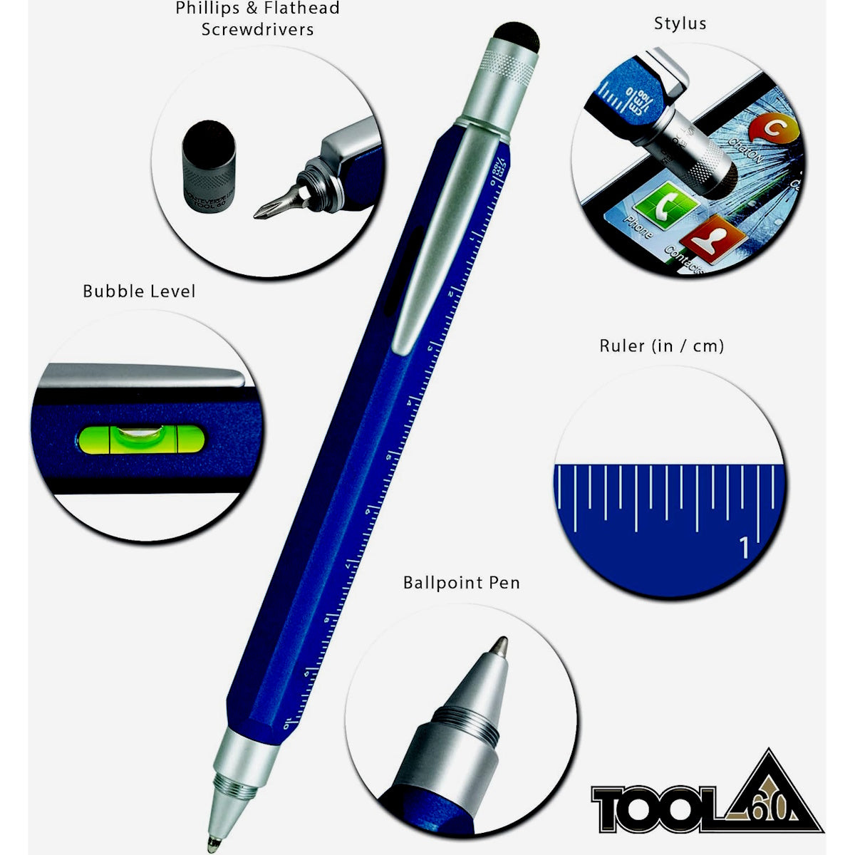 Monteverde Tool Pen 60 Ballpen Blue