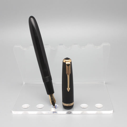 New Parker Duofold Black Fountain pen