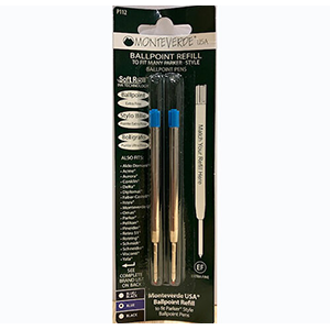 Monteverde Soft Ballpen Refill X-Fine (to fit Parker)