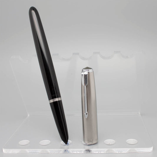 Parker 51 Aerometric Black/Steel CT FP