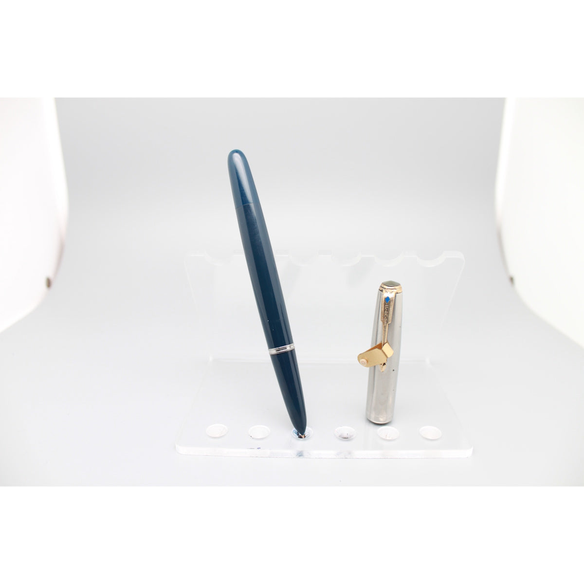 Parker 51 Vacumatic Dark Blue/Steel GT Fountain pen