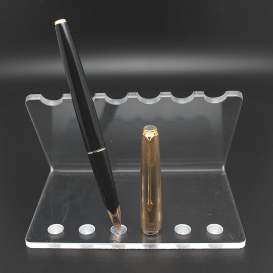 Parker 65 Black barrel and Gold cap Fountain pen