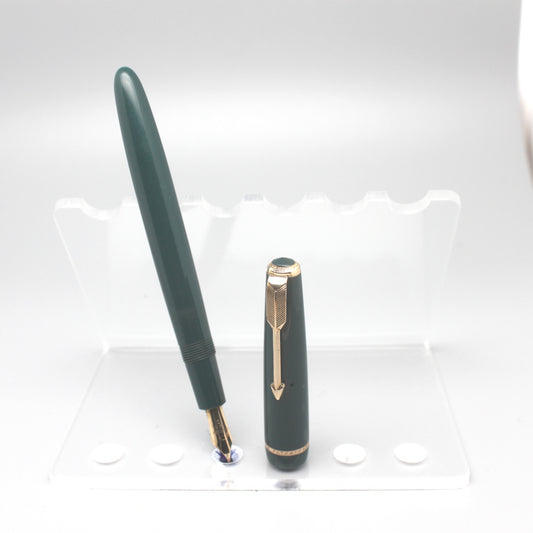 Parker Duofold Junior Green Fountain pen
