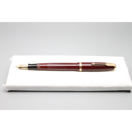 Parker Duofold Dubbel jewell Bordeauxe GT (Made in England) Fountain pen