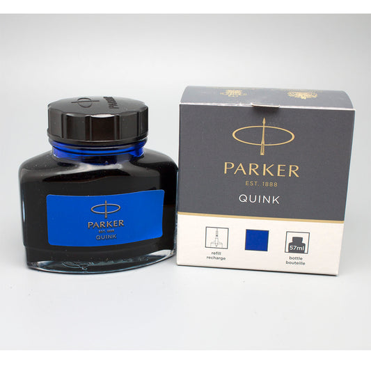 Parker Ink Bottle Permanent Blue