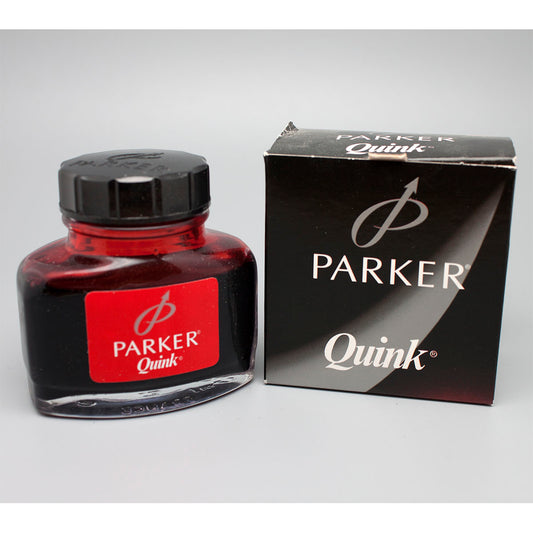 Parker Ink Bottle Red