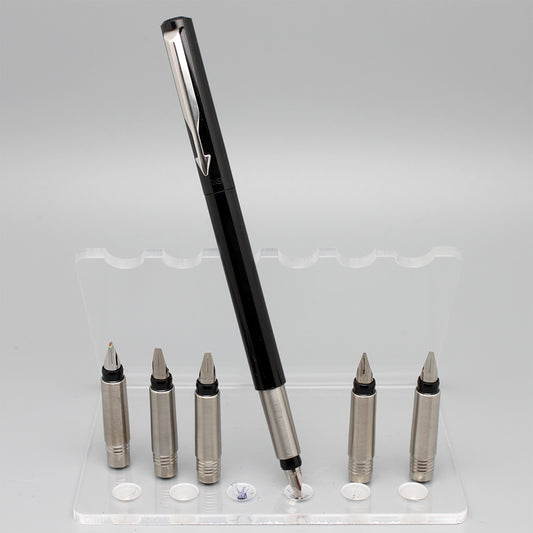 Parker Vector Calligraphy Set Med 6 olika spetsbredder