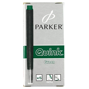 Parker Ink Cartridge Green