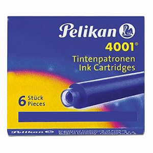 Pelikan 4001 Ink Cartridge Blue/Black