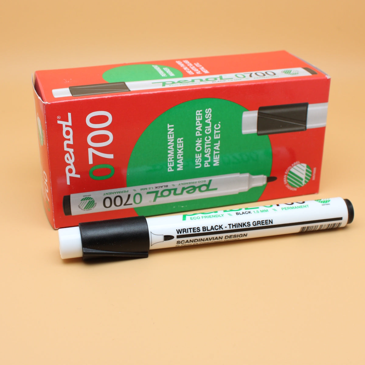 Penol 700 Permanent marker 1,5 mm tip Black 1 st