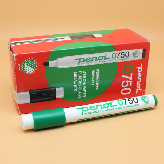 Penol 750 Permanent marker 2-5 mm tip Green 1 st