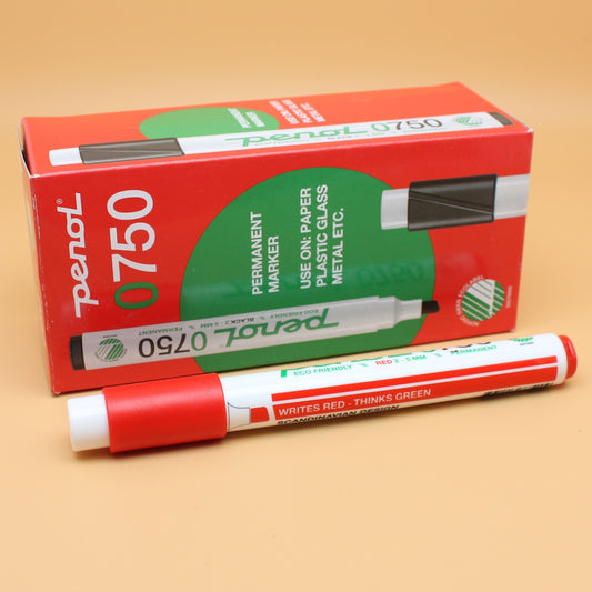 Penol 750 Permanent marker 2-5 mm tip Red 1 st