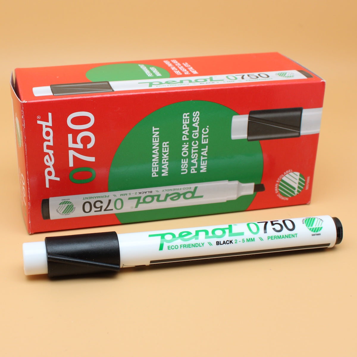 Penol 750 Permanent marker 2-5 mm tip Black 1 st