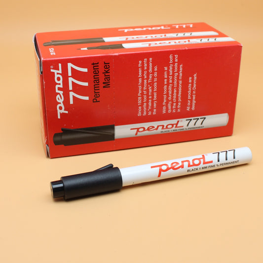 Penol 777 Permanent marker 1 mm tip Black 1 st