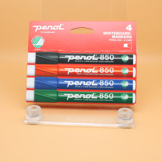 Penol 850 Whiteboard marker 2,5 mm tip 4 pack