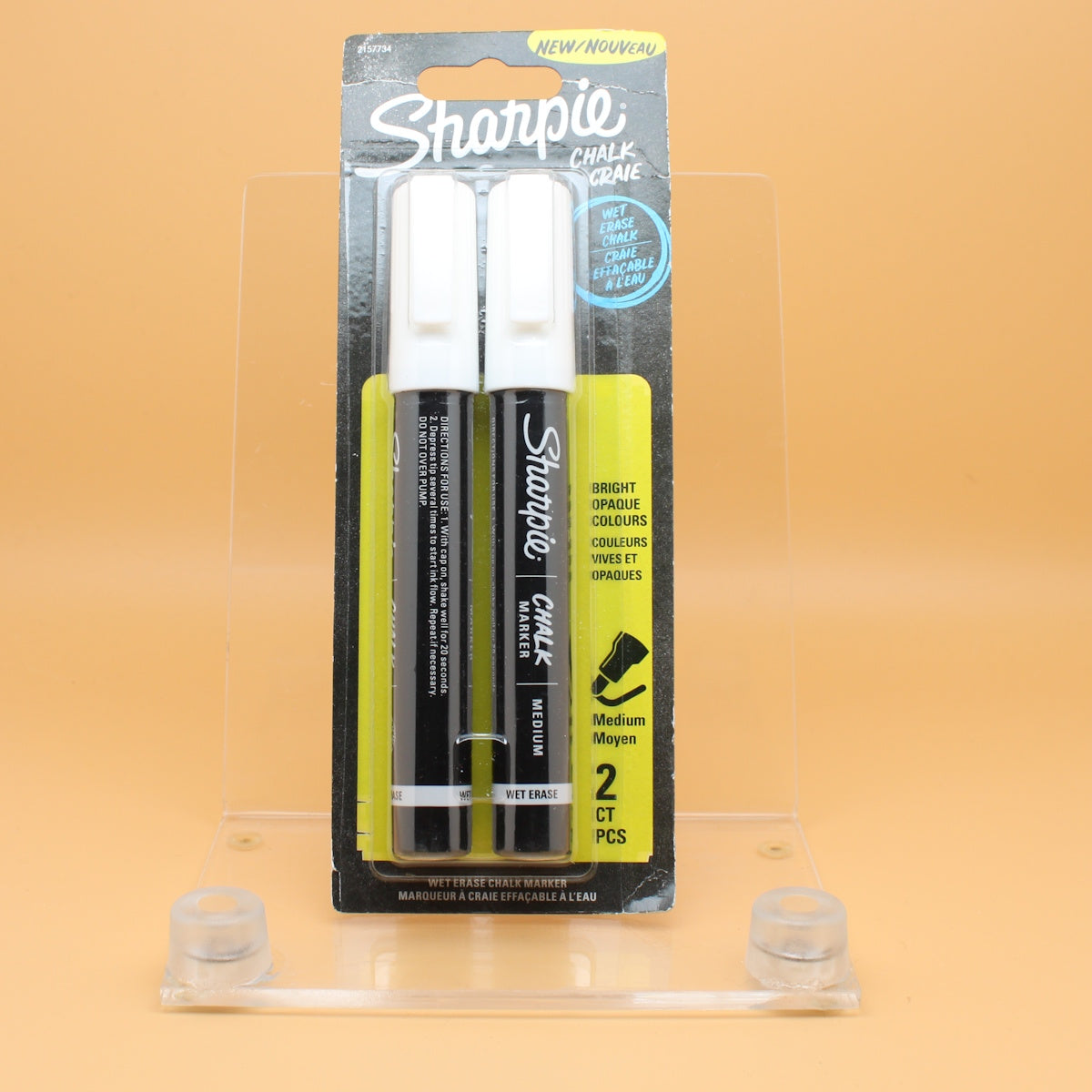 Sharpie Chalk Marker Vit 2 pack